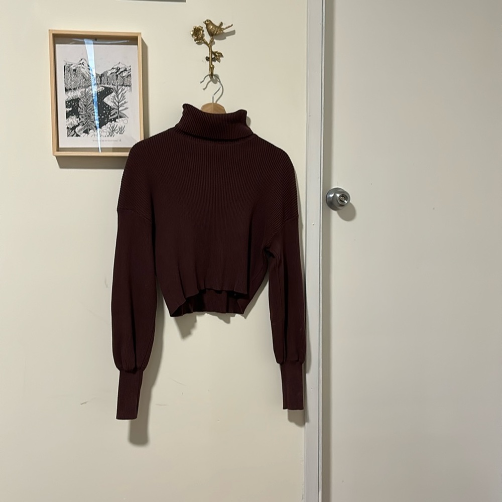 Glamorous cropped Turtleneck Sweater